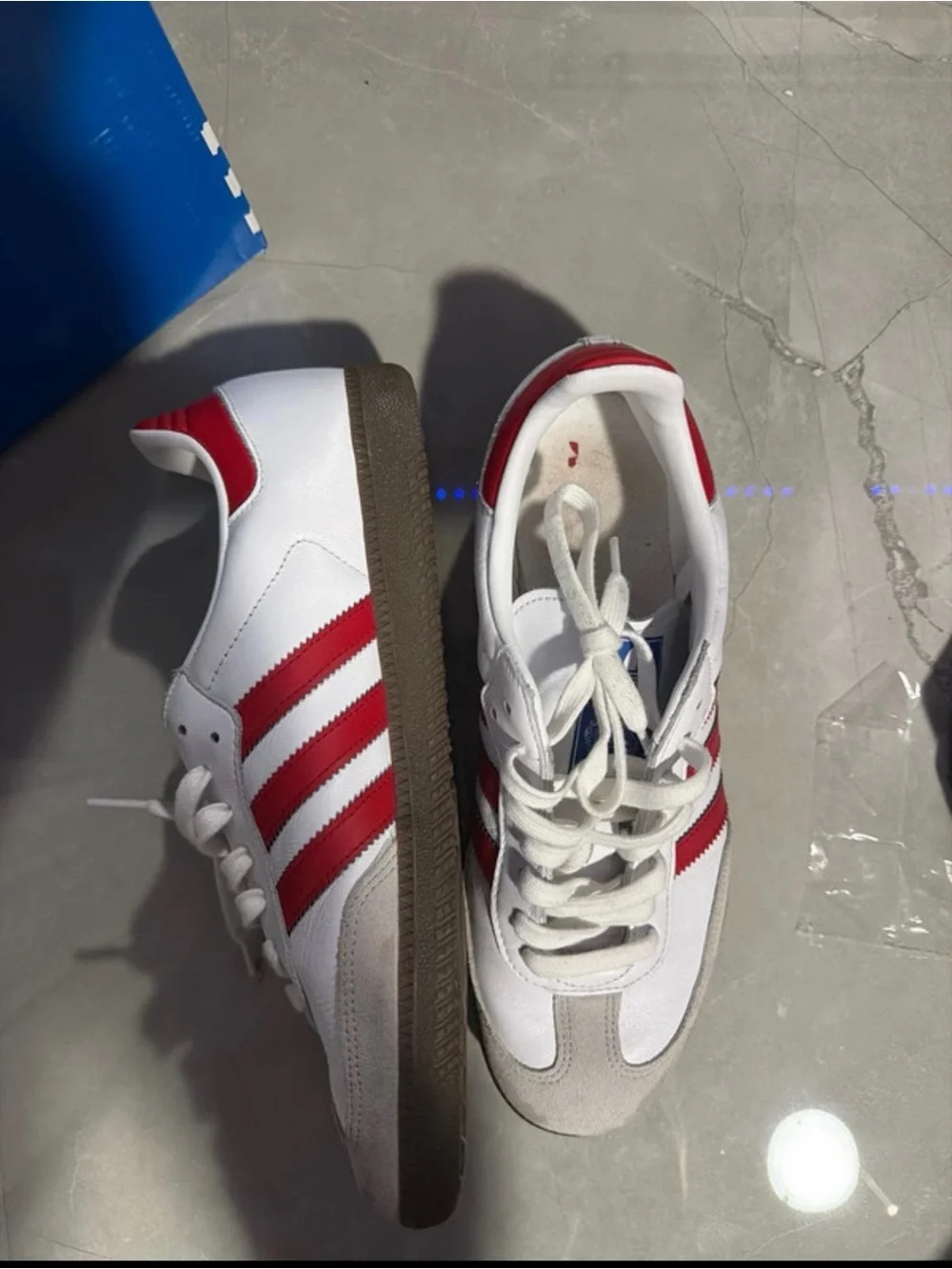 ADIDAS White sambas